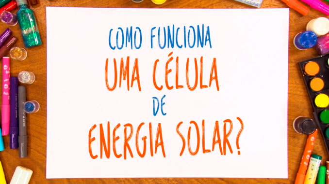 Como funciona uma célula de energia solar?