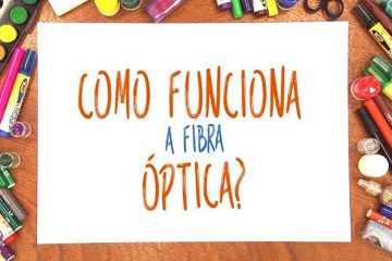 Como funciona a fibra óptica?